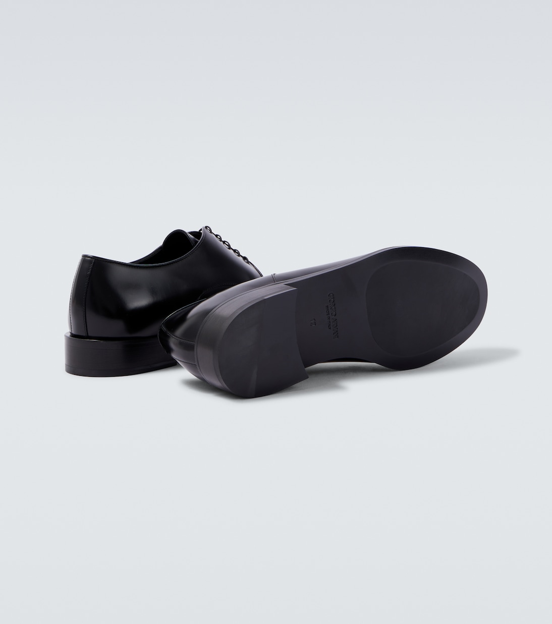 Leather Derby shoes | Giorgio Armani