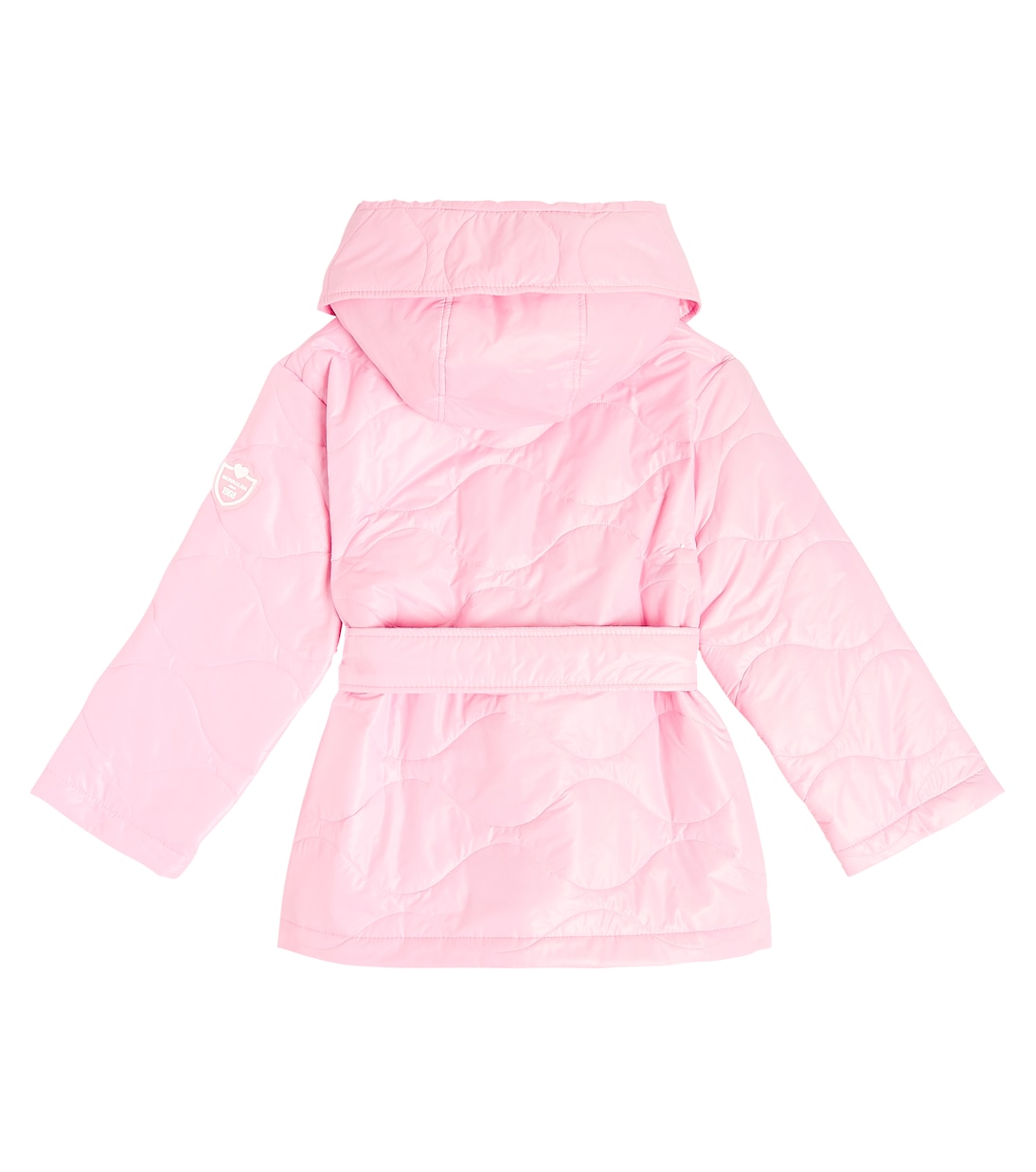 Parka acolchada con lazo | Monnalisa
