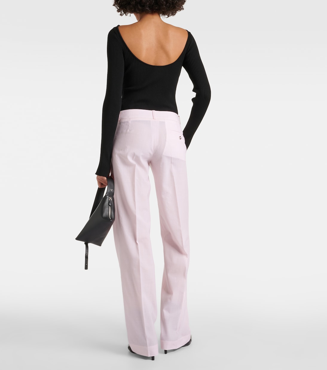 Low-Rise-Hose aus Schurwolle | Coperni