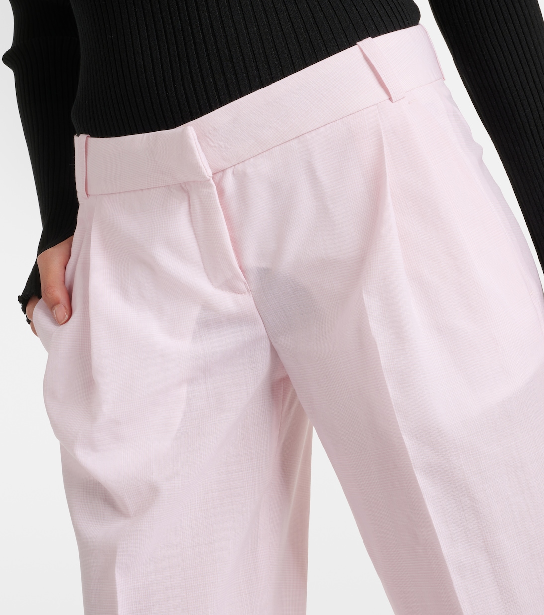 Low-Rise-Hose aus Schurwolle | Coperni