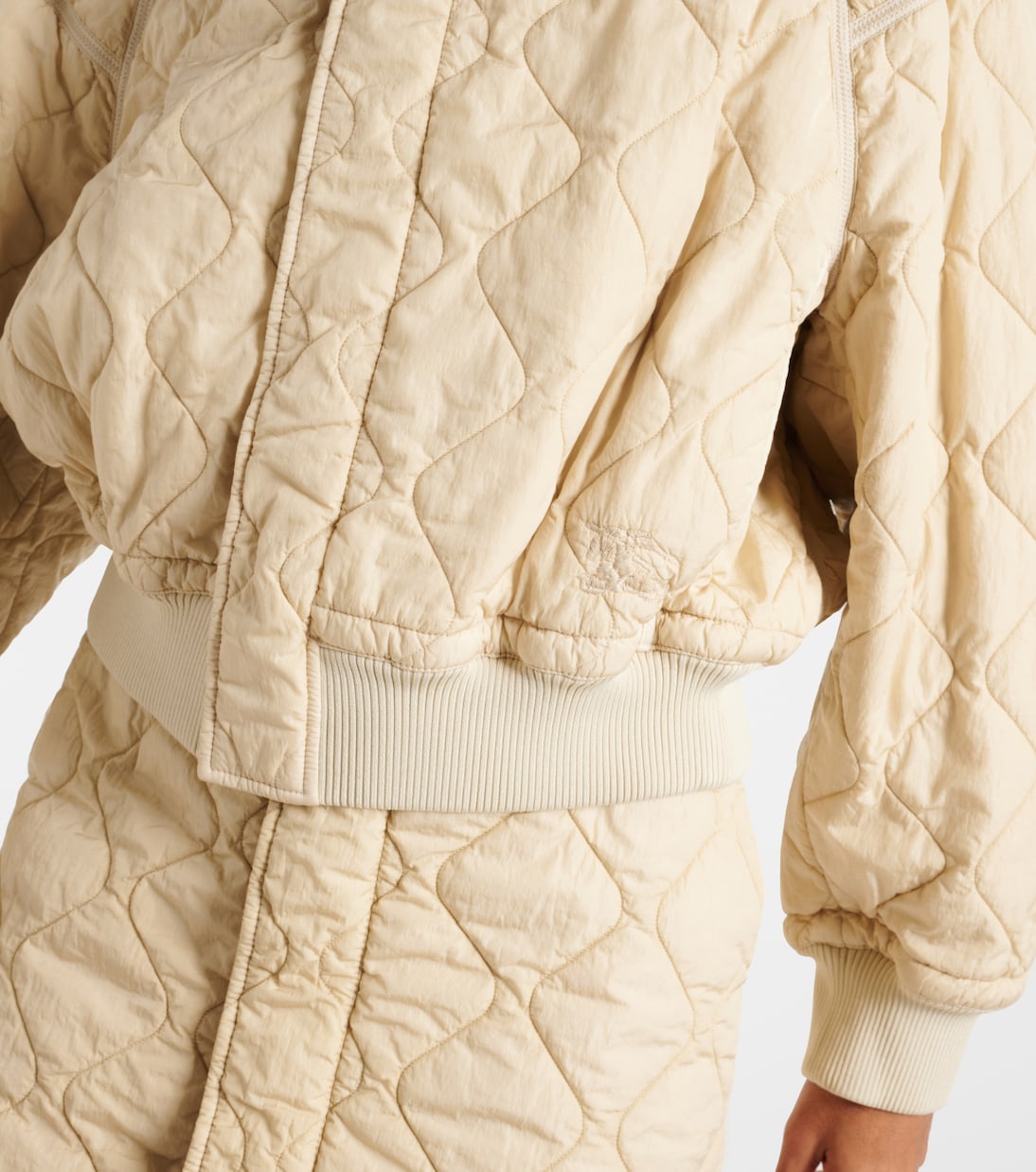 Veste bomber oversize matelassée | Burberry