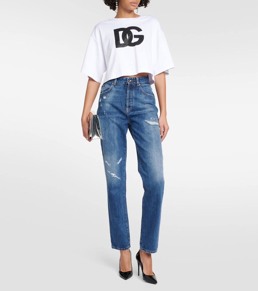 High-Rise Straight Jeans | Dolce&Gabbana