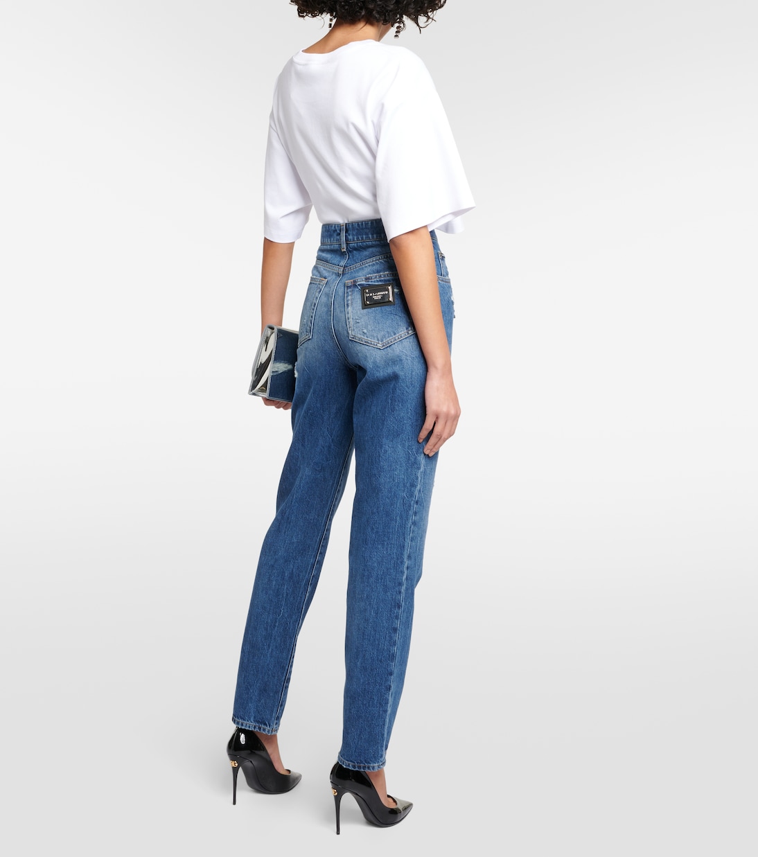 High-Rise Straight Jeans | Dolce&Gabbana