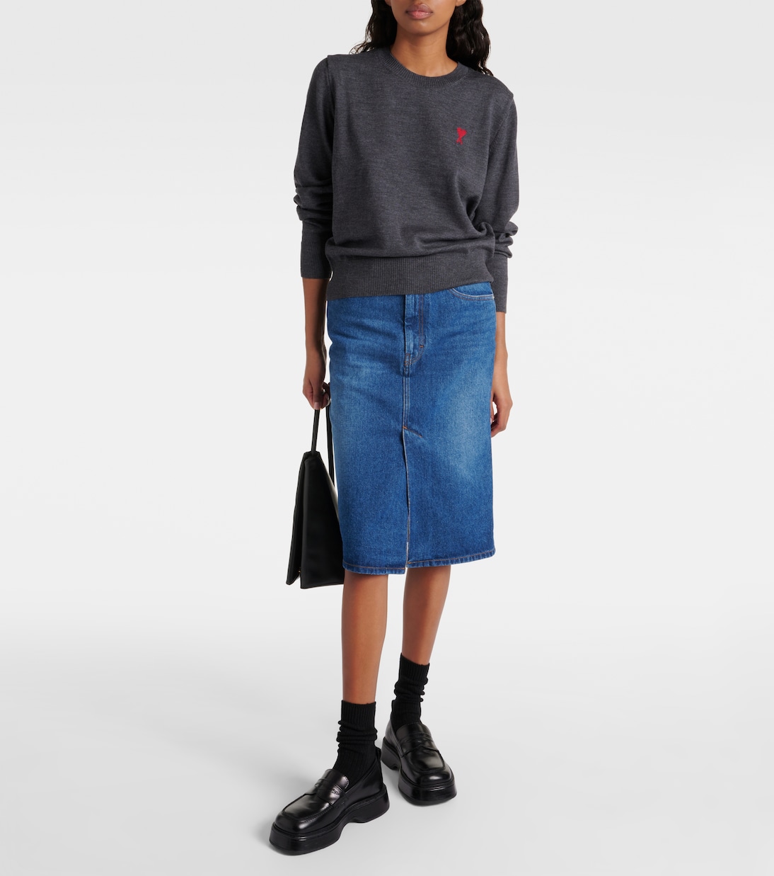 Ami De Cœur wool sweater | Ami Paris