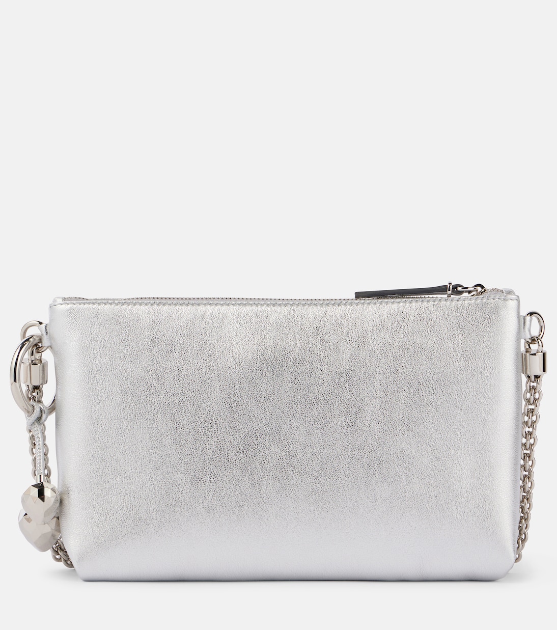 Pochette Callie Mini en cuir métallisé | Jimmy Choo