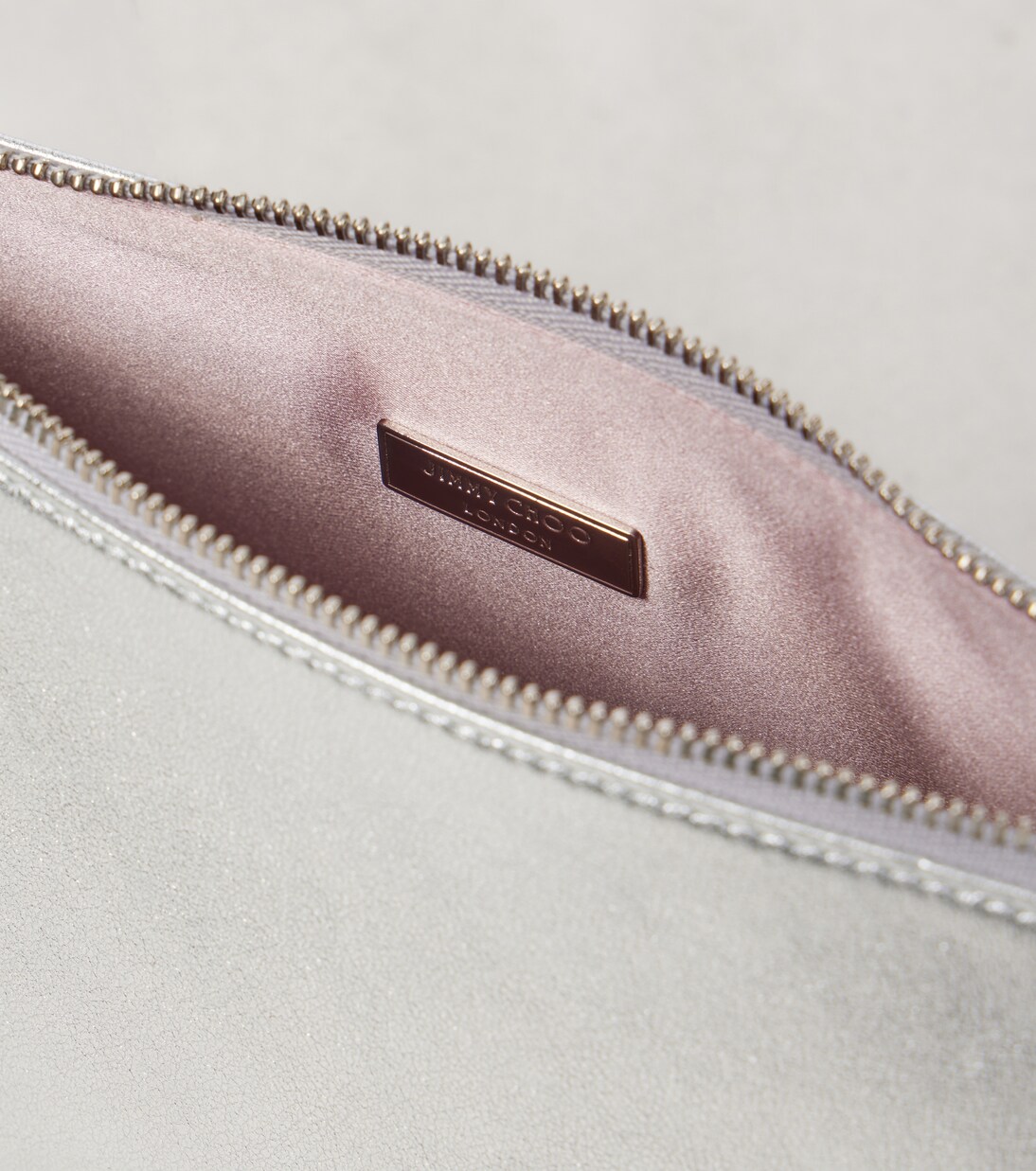 Pochette Callie Mini en cuir métallisé | Jimmy Choo