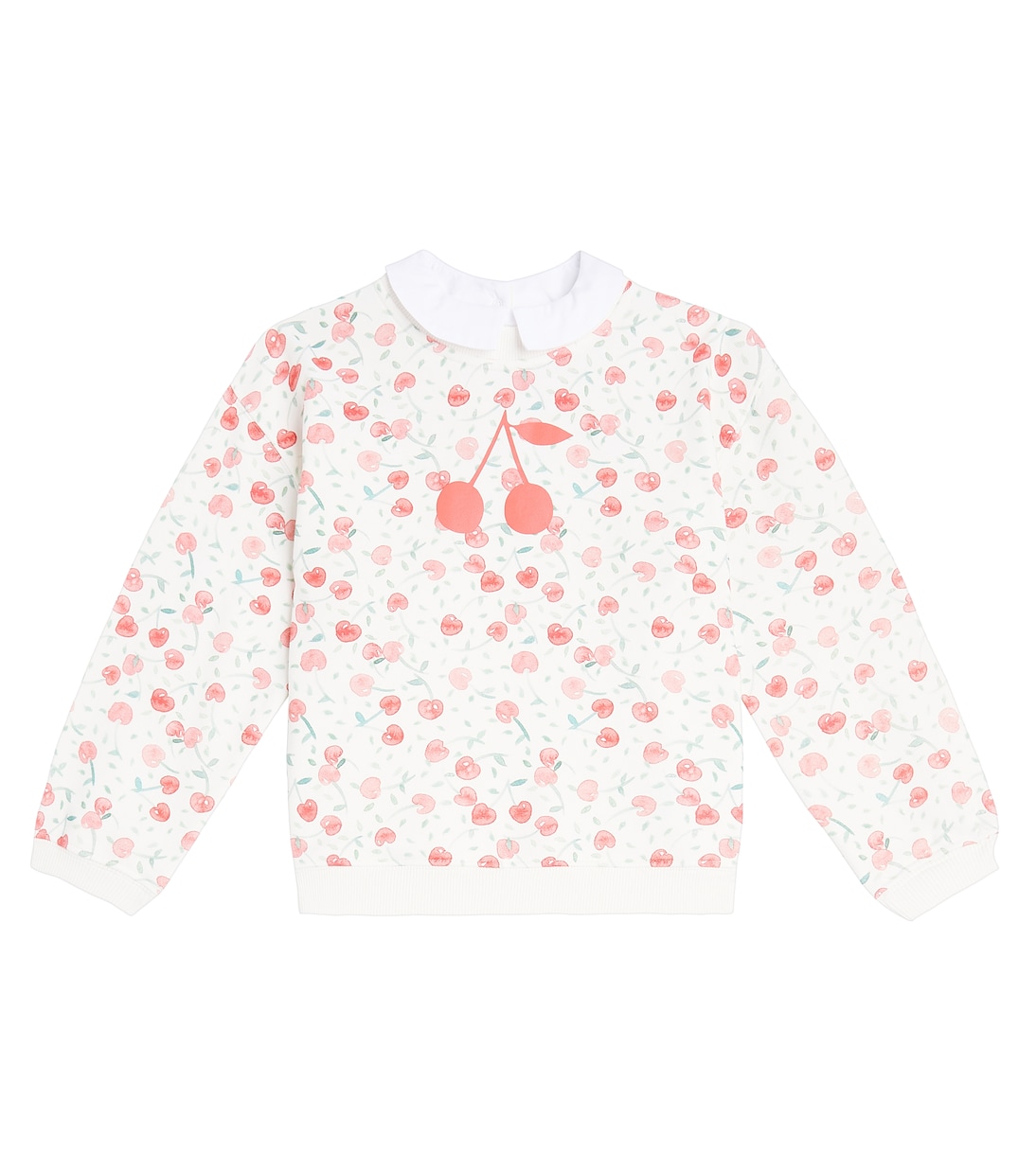 Sudadera Claudine de algodón estampada | Bonpoint