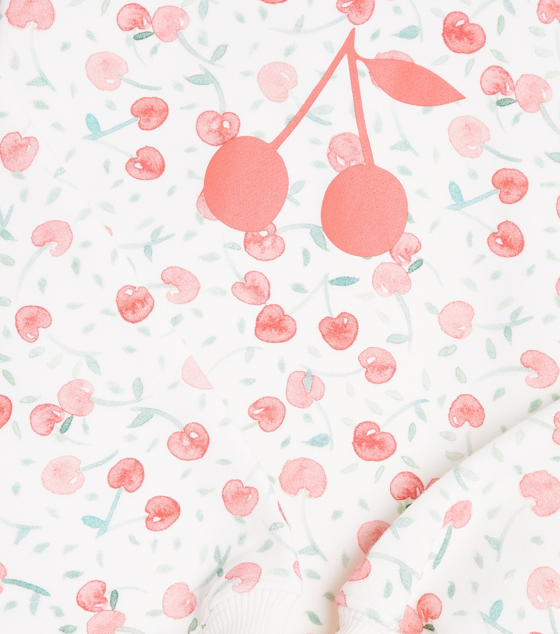 Sudadera Claudine de algodón estampada | Bonpoint