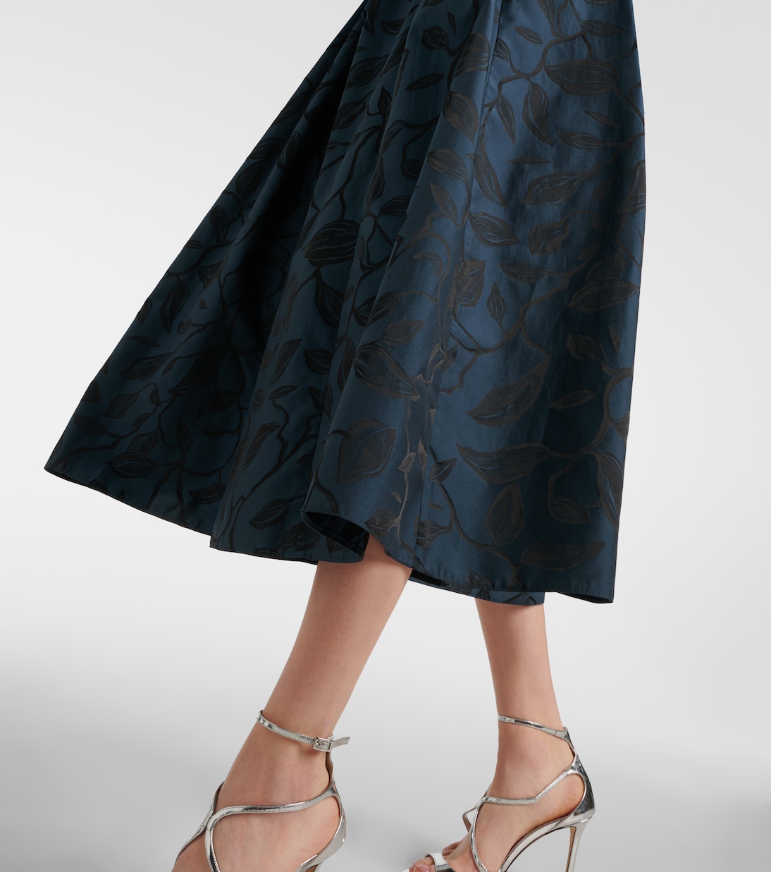 Vestido midi Diego de jacquard plisado | 'S Max Mara