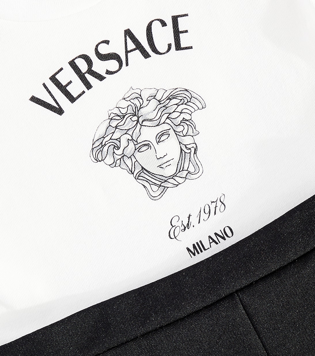 Bébé – Robe Medusa Milano en coton | Versace Kids