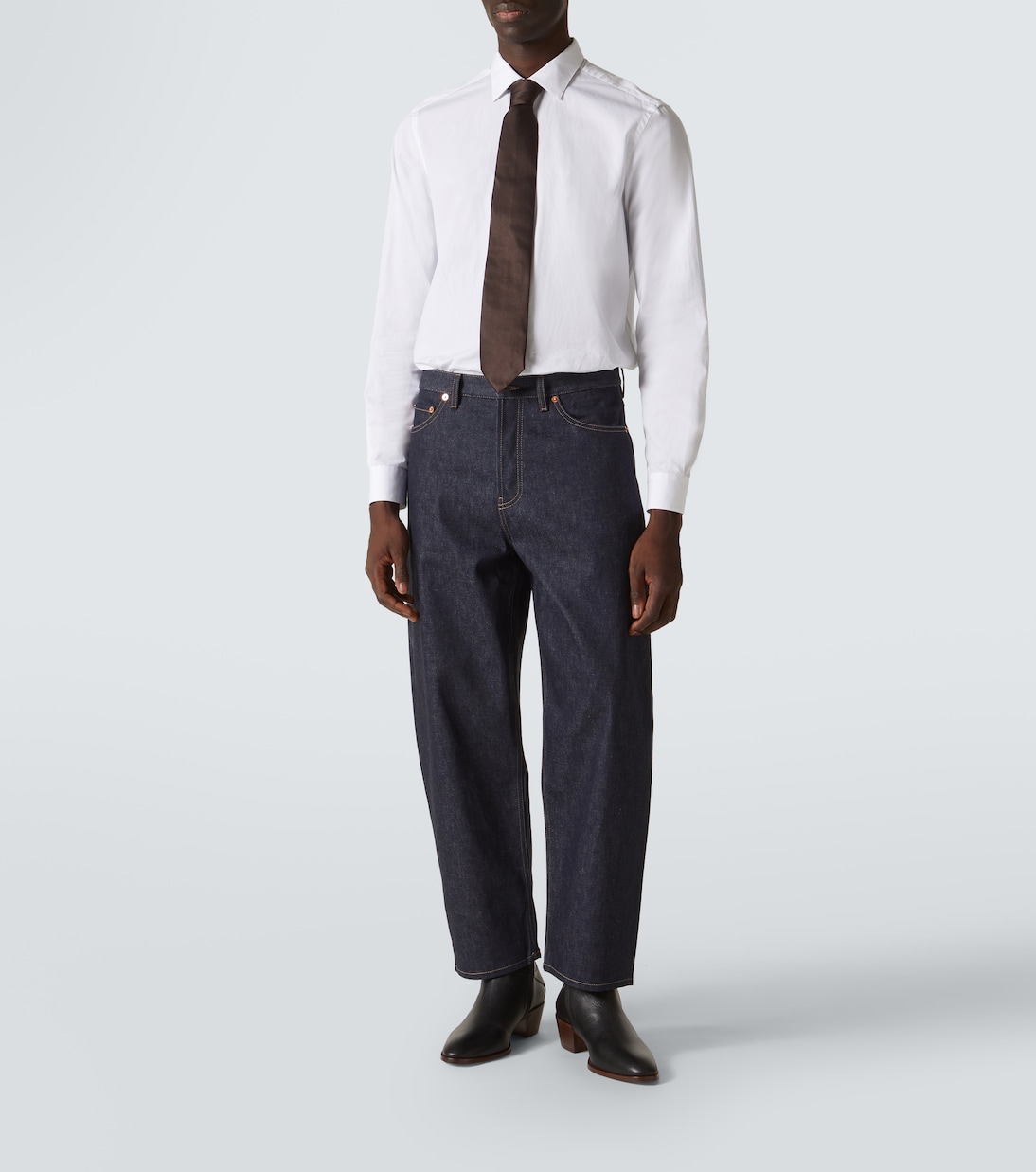 Jean droit à taille haute | Valentino