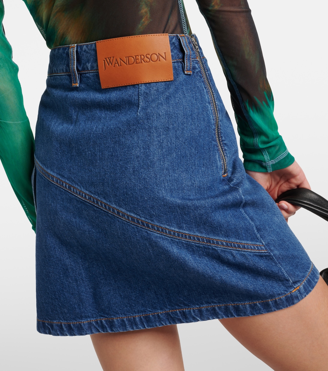 Mini-jupe en jean | JW Anderson