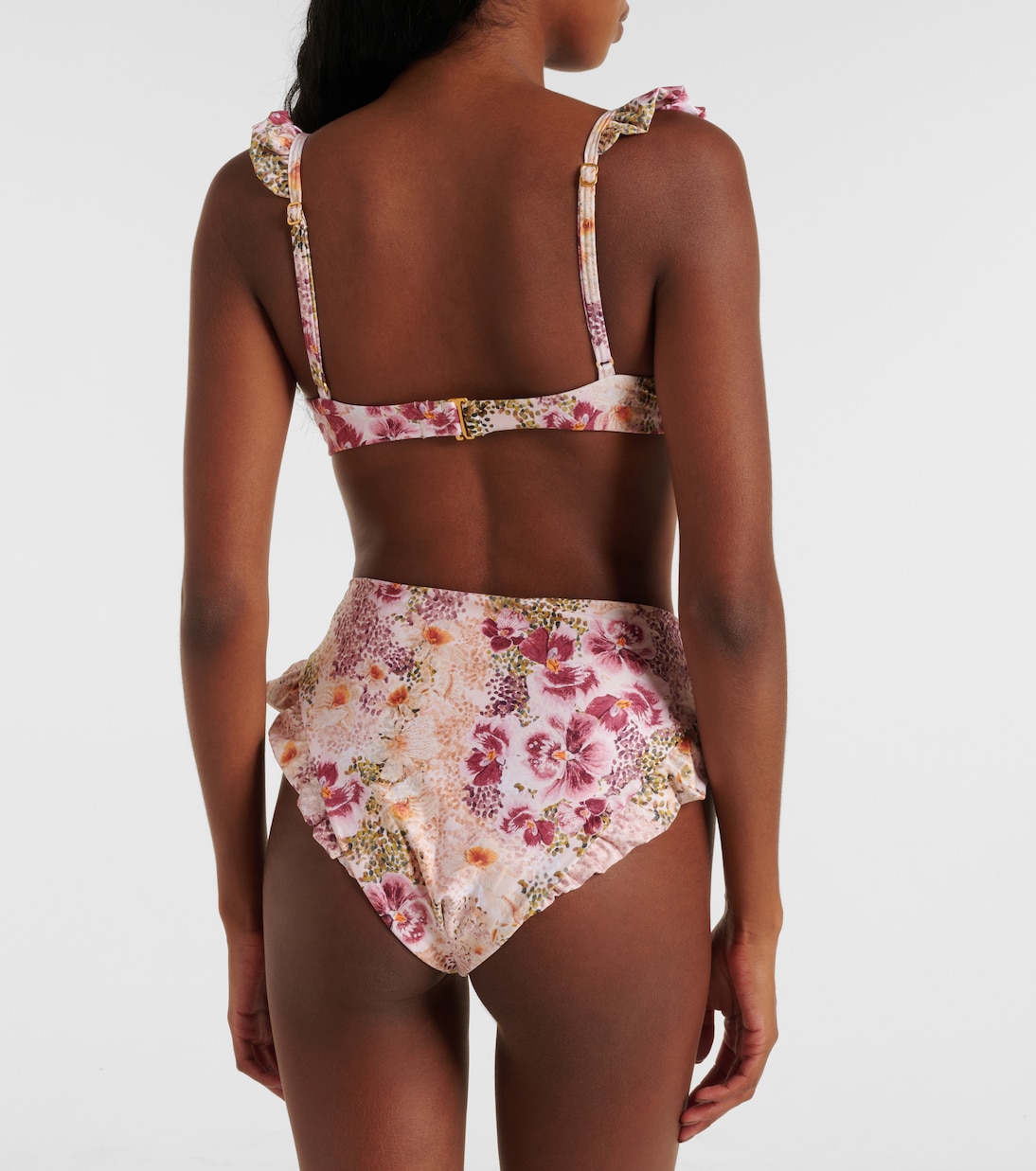 Culotte de bikini Jengibre à fleurs | Agua by Agua Bendita
