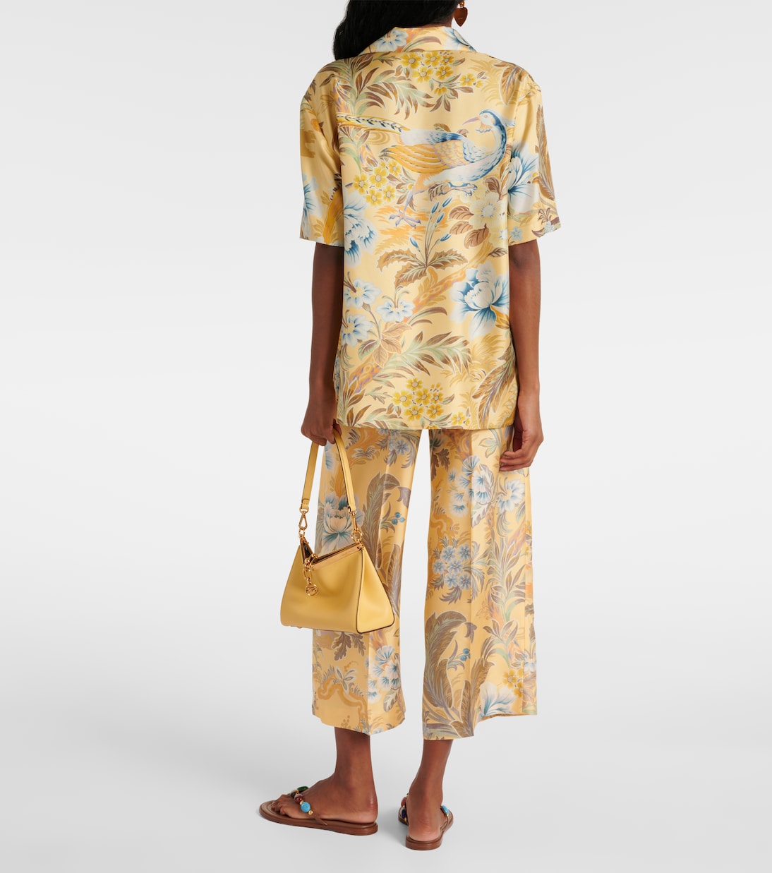Chemise en soie à fleurs | Etro