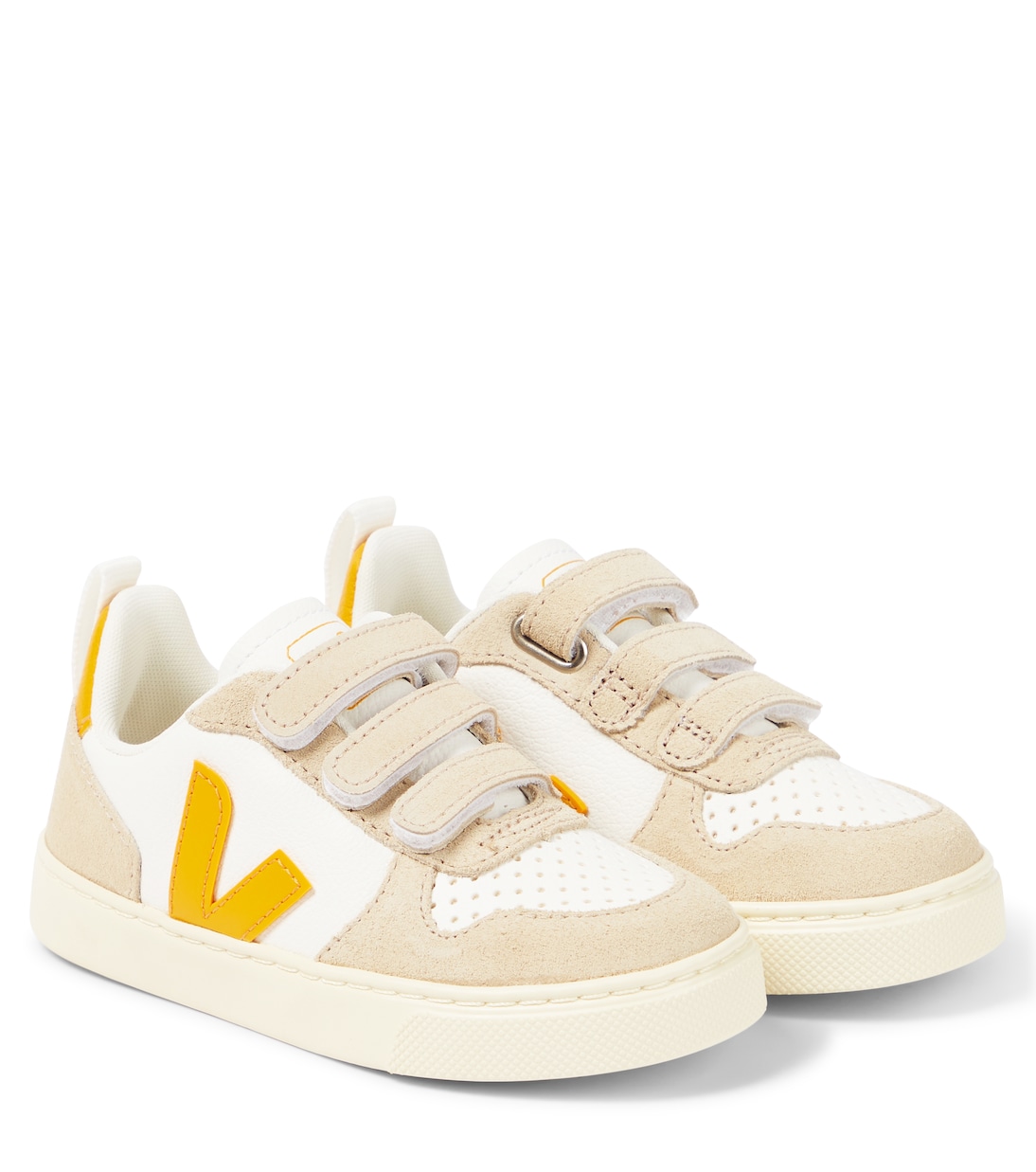 Sneakers V-10 in pelle e suede | Veja Kids
