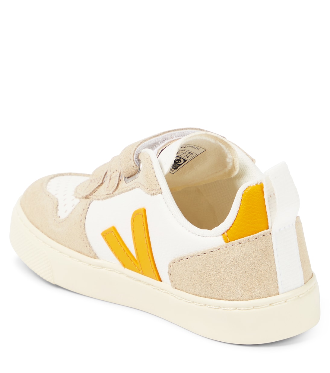 Sneakers V-10 in pelle e suede | Veja Kids