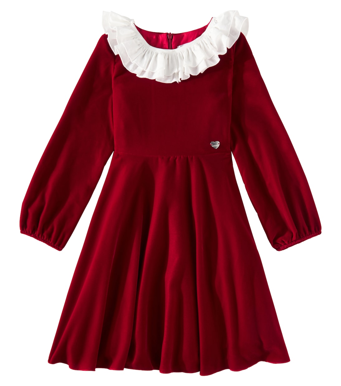 Kleid aus Samt | Monnalisa