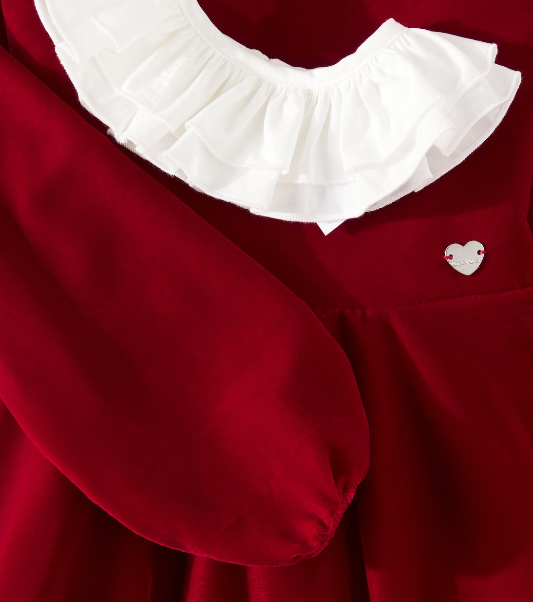 Kleid aus Samt | Monnalisa