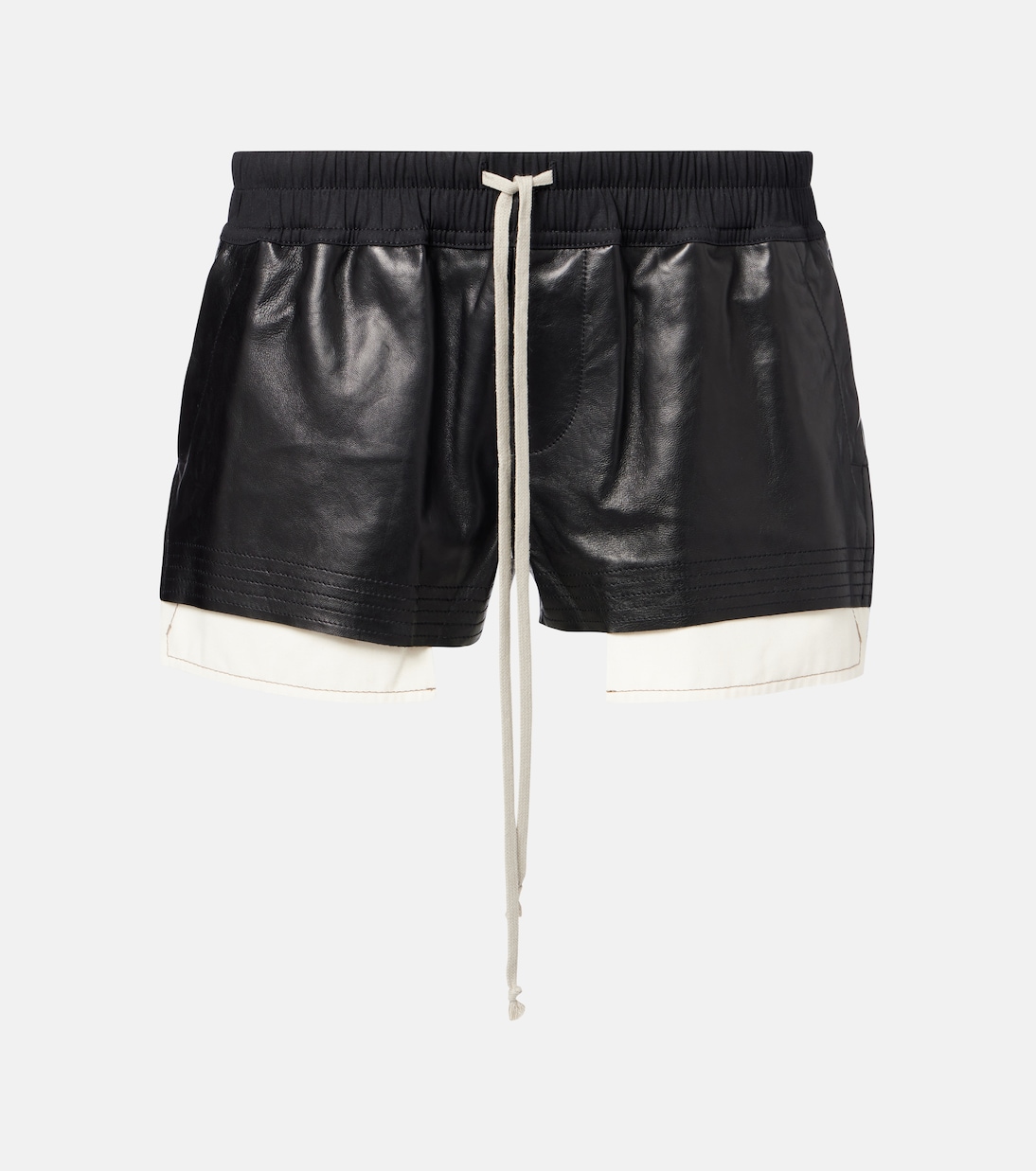 Shorts Fog in pelle | Rick Owens