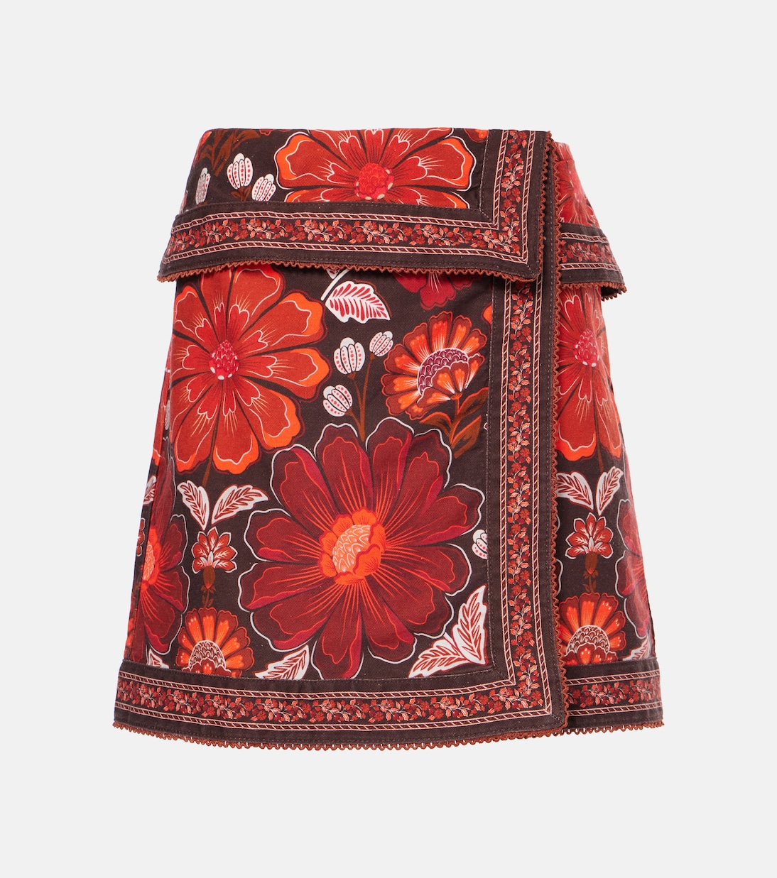 Falda envolvente Gigi Tapestry de algodón | Farm Rio