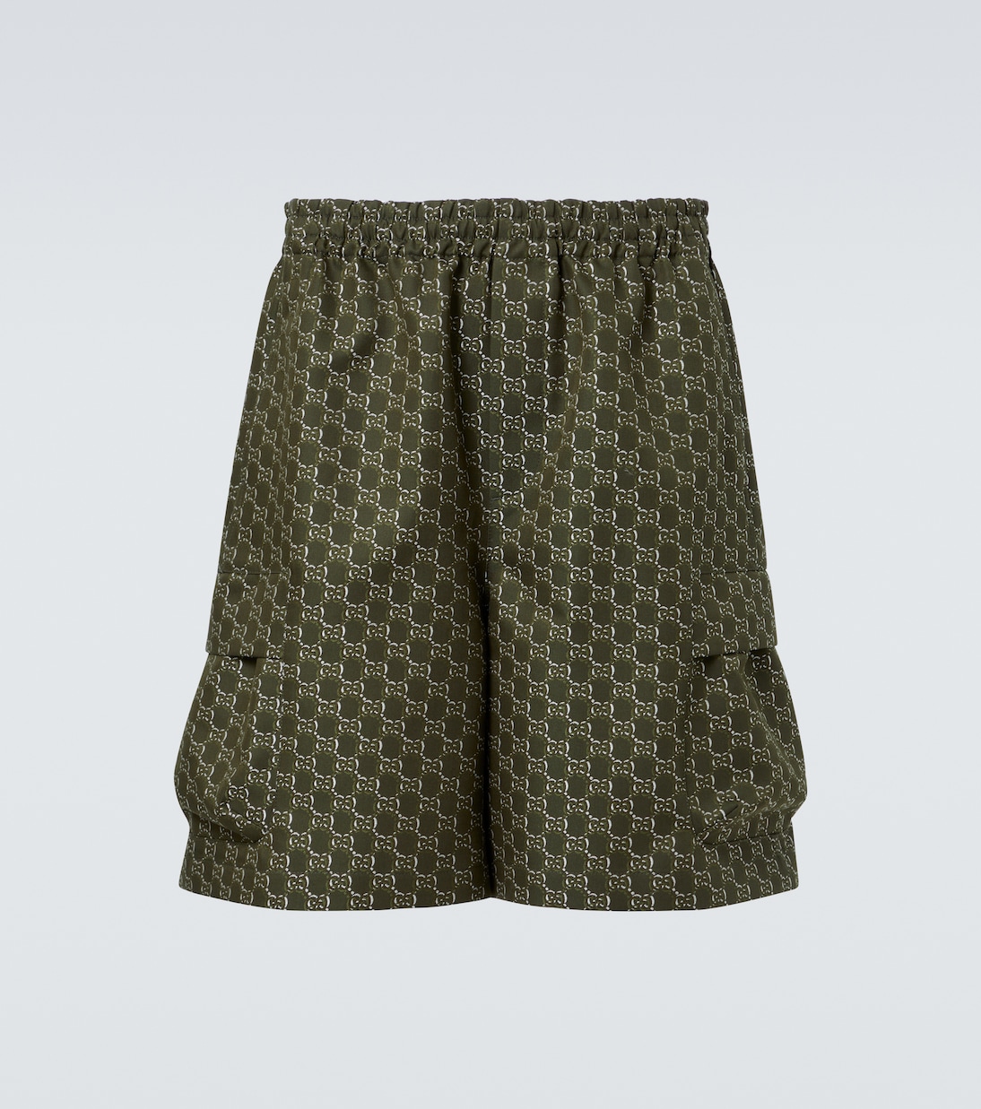 Shorts in cotone GG Shadow | Gucci