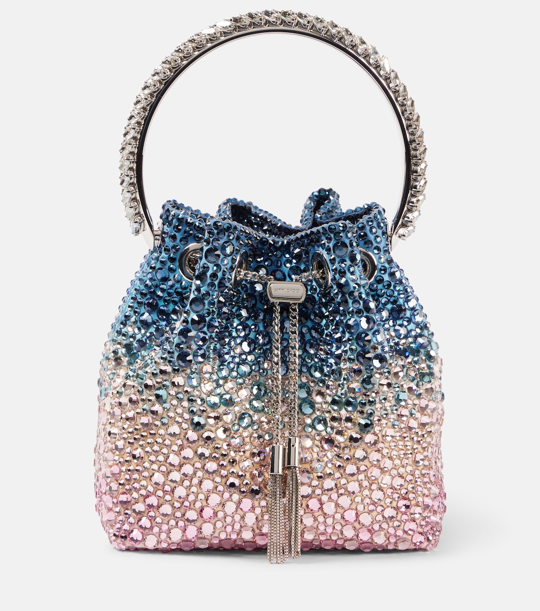 Secchiello Bon Bon con cristalli | Jimmy Choo