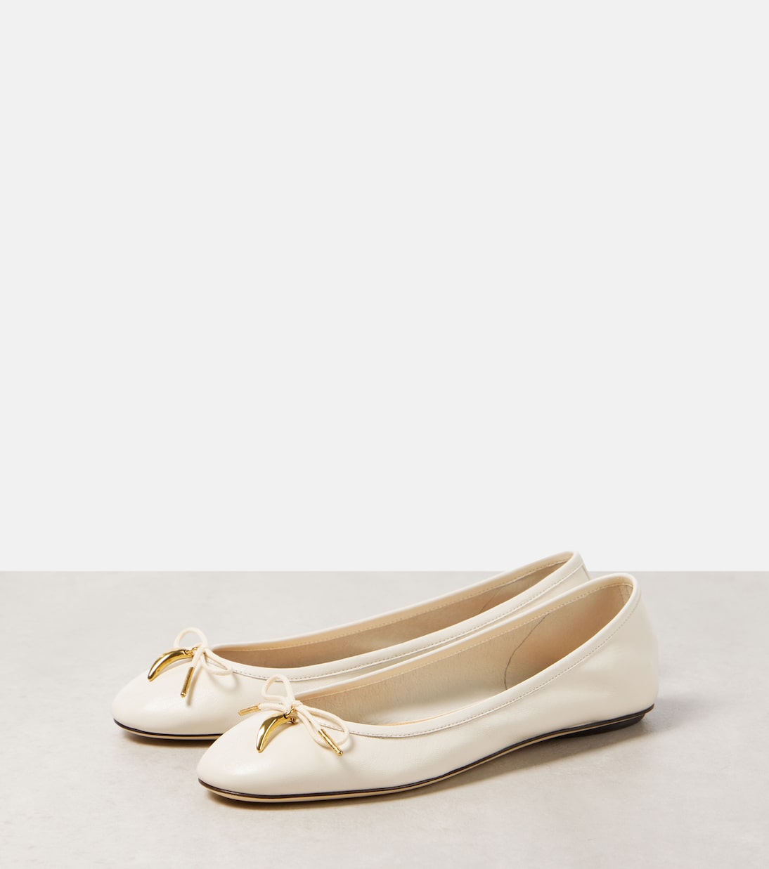 Ballerinas Iris aus Leder | Chloé