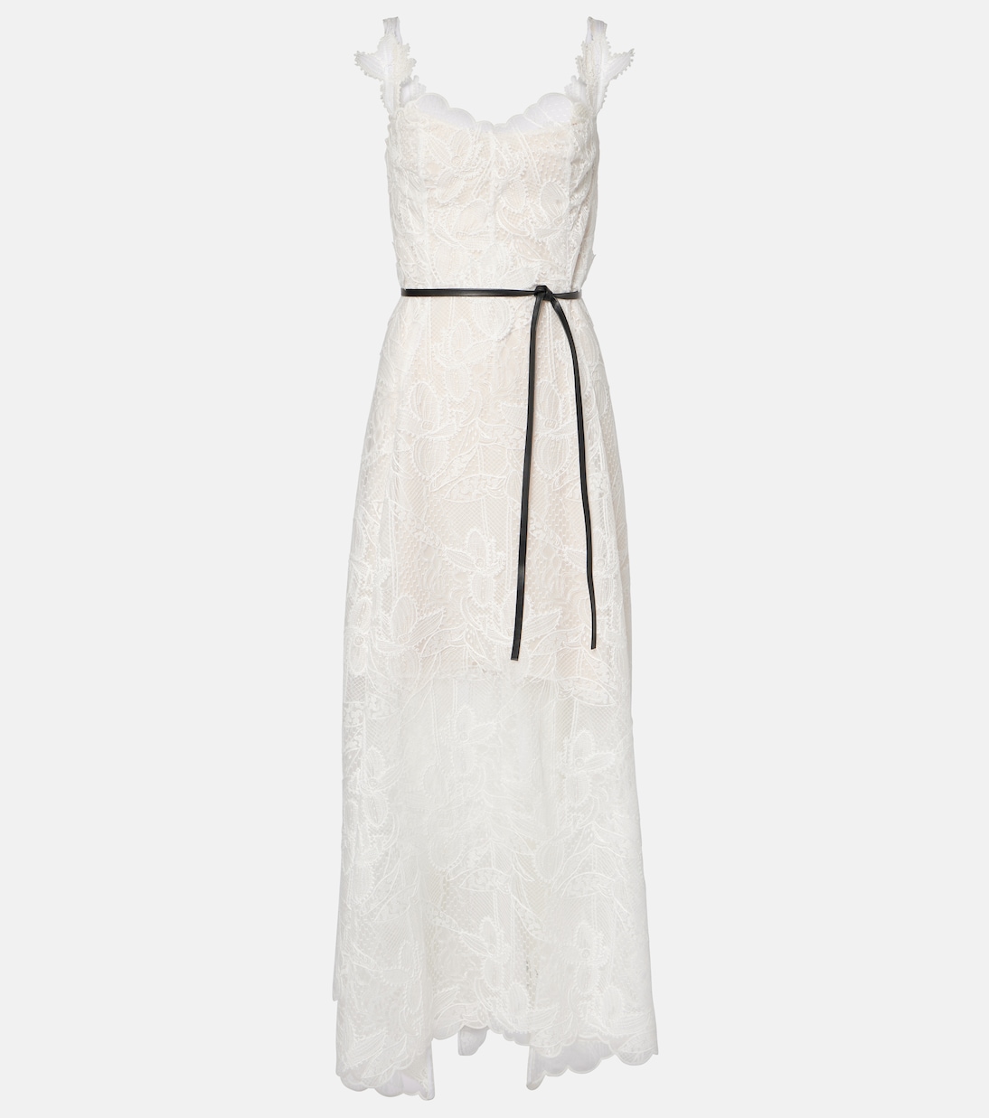 Lace gown | Oscar de la Renta