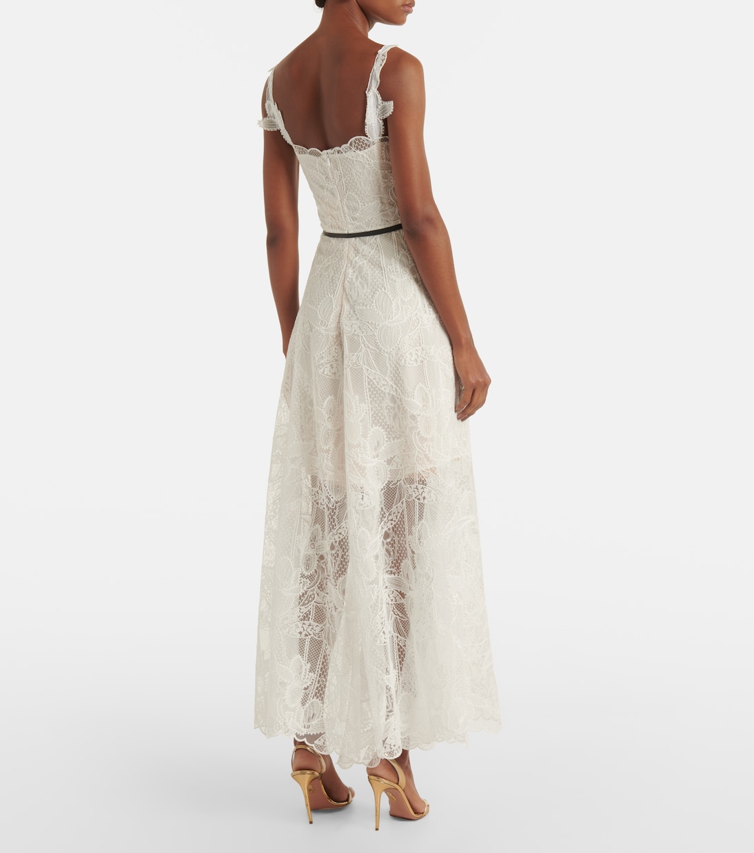 Lace gown | Oscar de la Renta