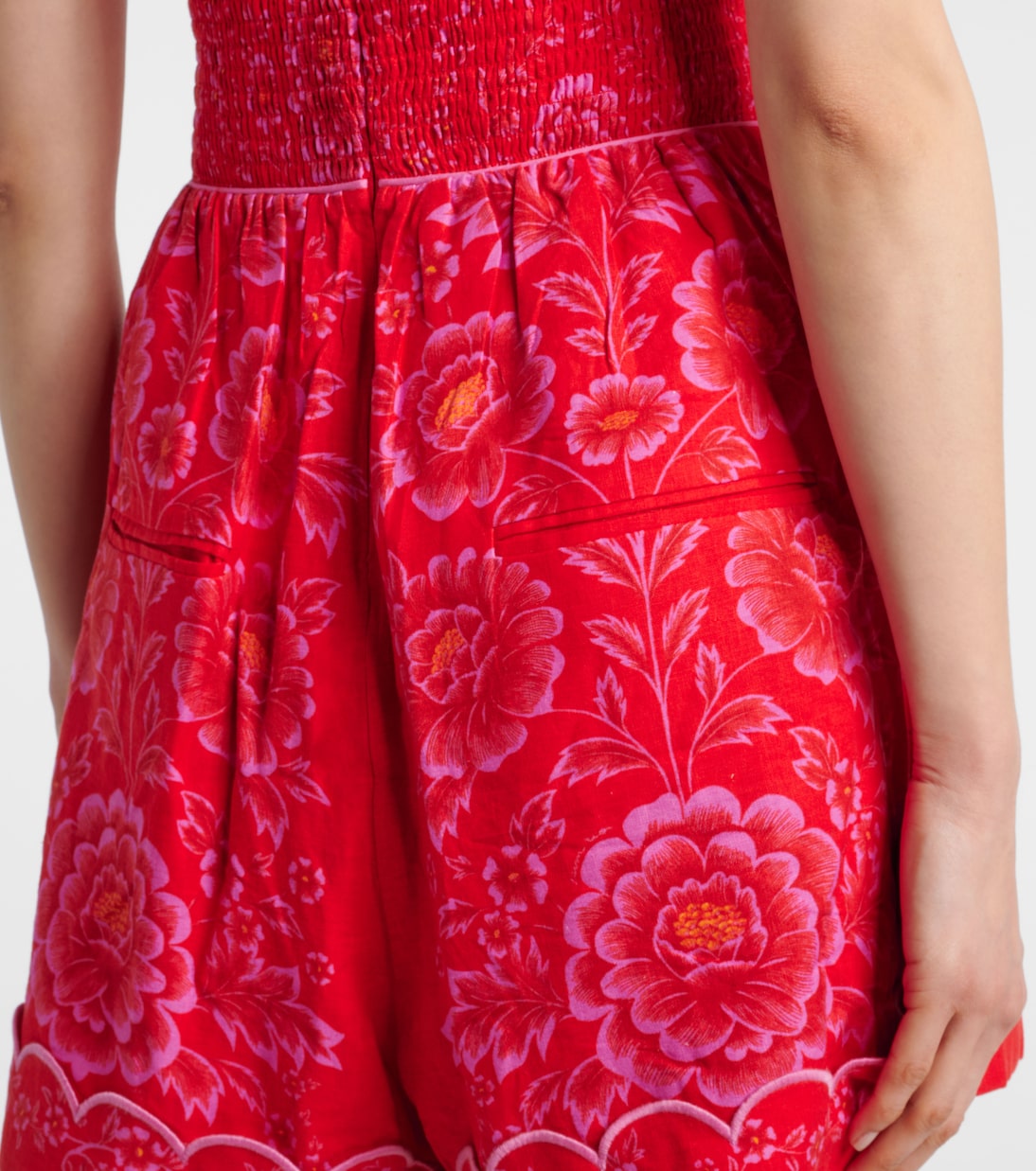 Combi-short en coton mélangé à fleurs | Farm Rio