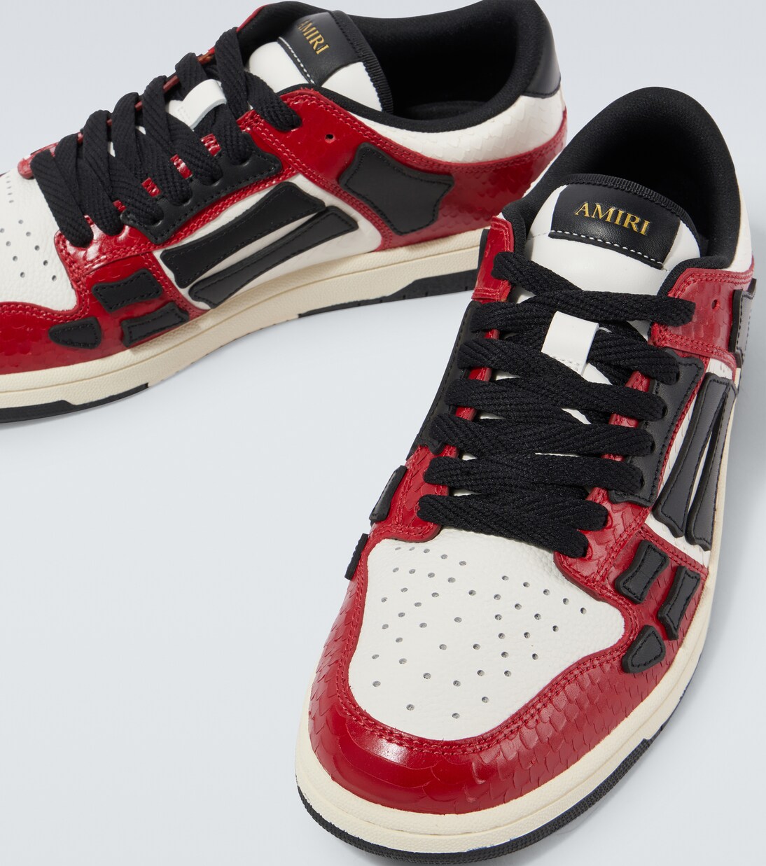 Sneakers Snake Skel aus Leder | Amiri