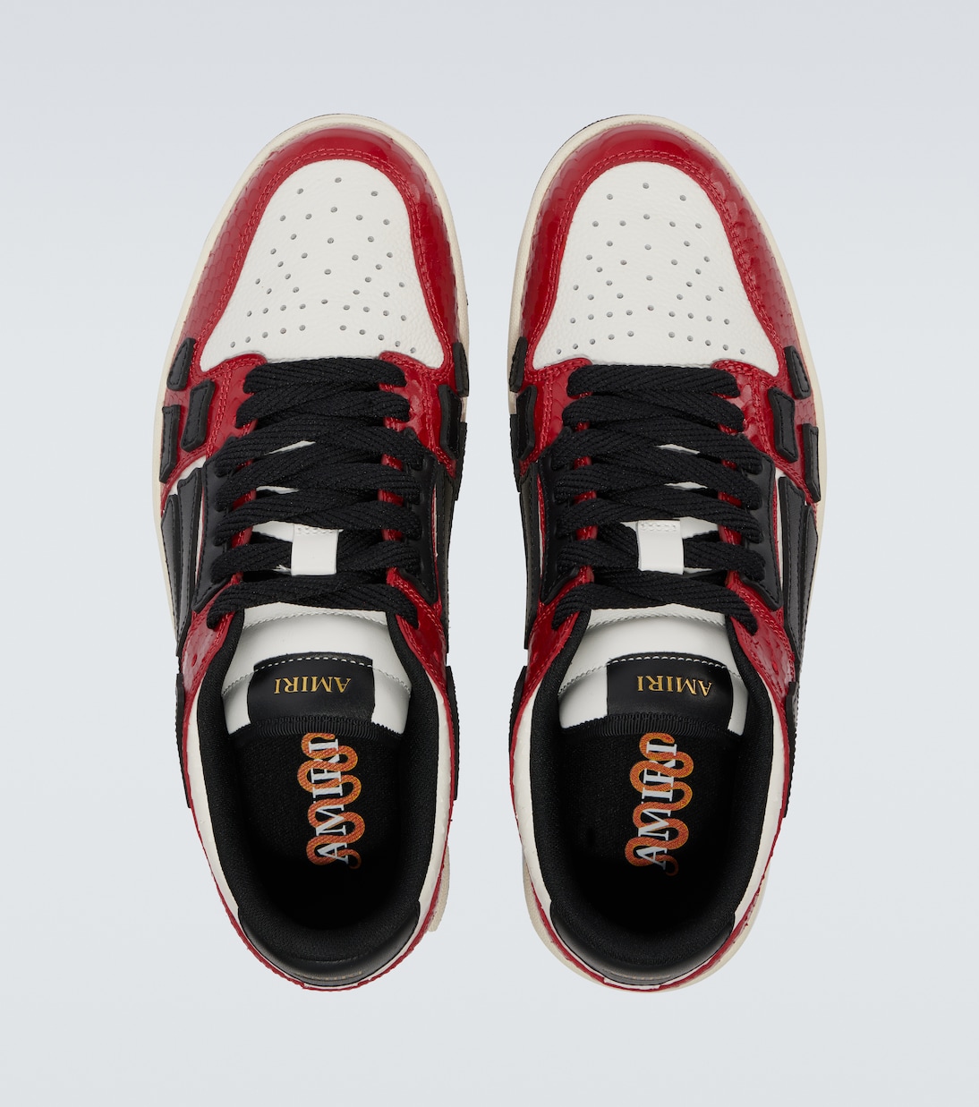Sneakers Snake Skel aus Leder | Amiri