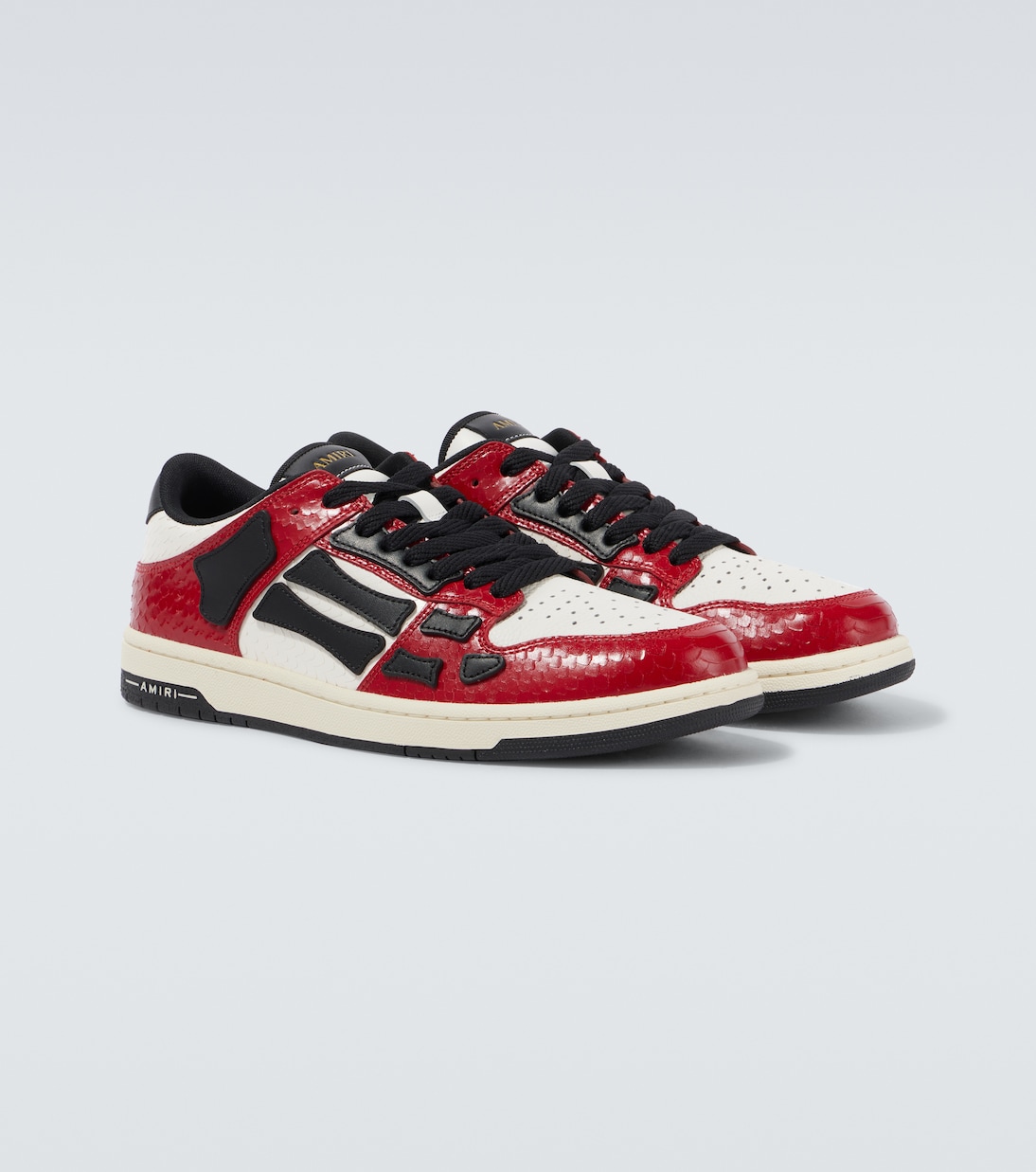 Sneakers Snake Skel aus Leder | Amiri