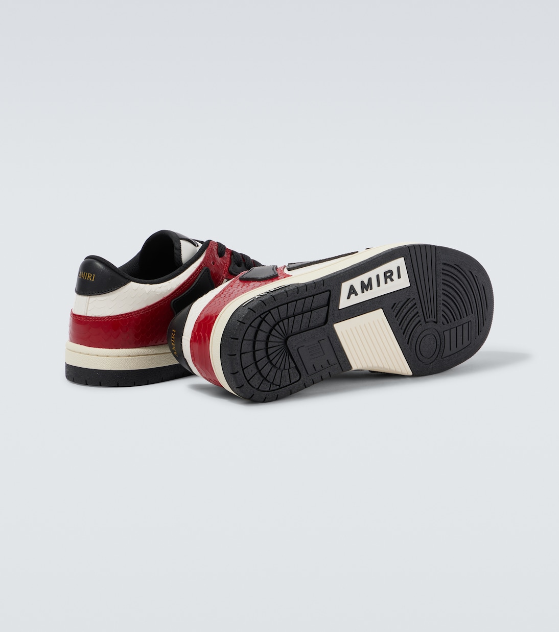Sneakers Snake Skel aus Leder | Amiri
