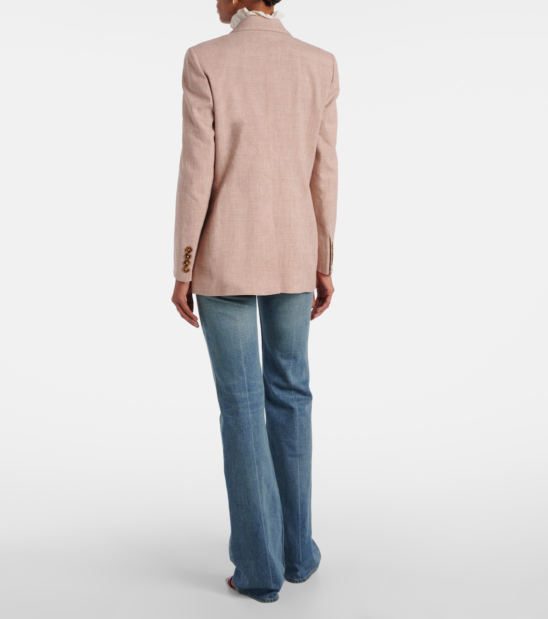 Spray linen and wool blazer | Blazé Milano