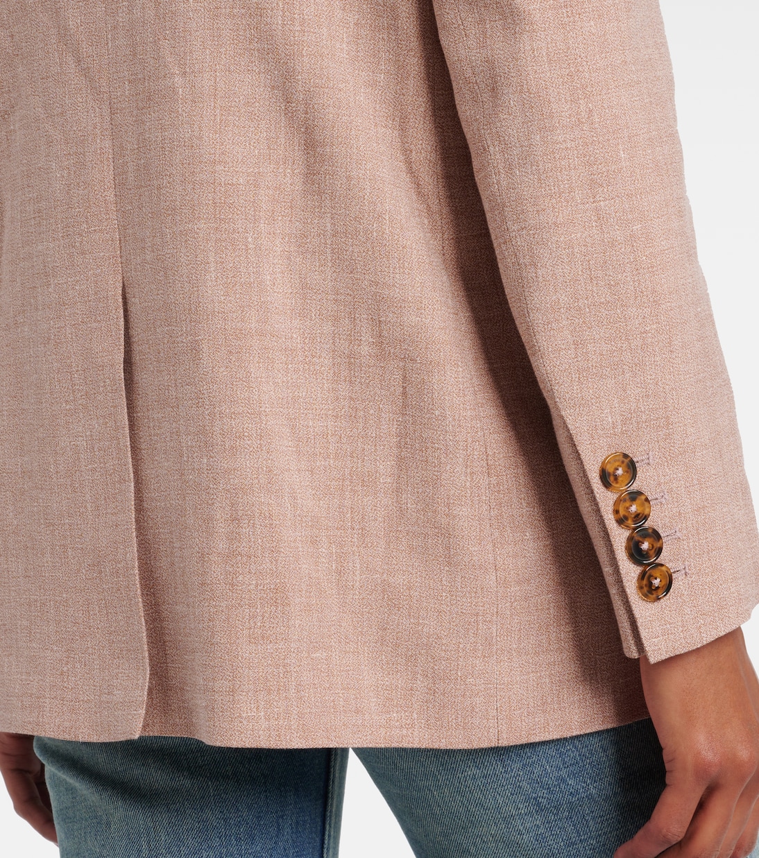 Spray linen and wool blazer | Blazé Milano