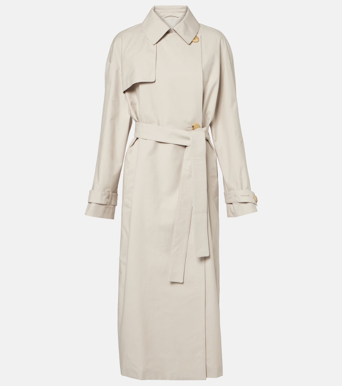 Gabardina Strench de sarga de mezcla de algodón | Max Mara
