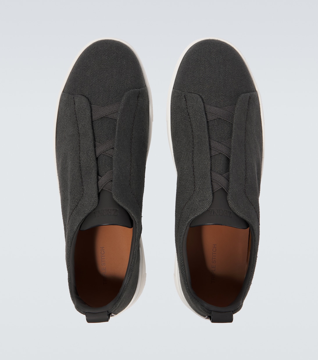 Sneakers Triple Stitch aus Canvas | Zegna