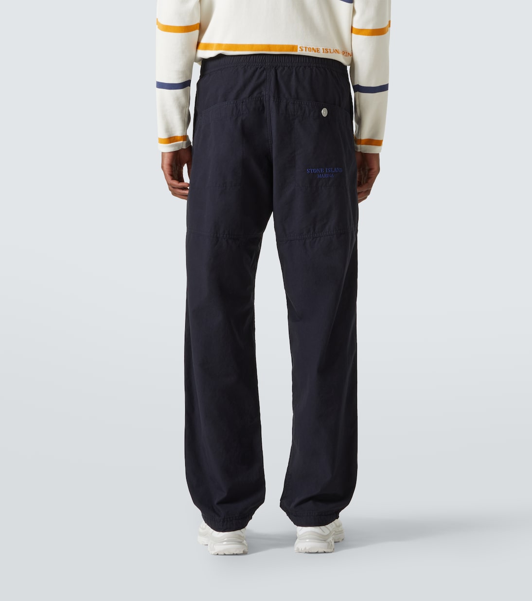Bestickte Jogginghose aus Baumwolle | Stone Island