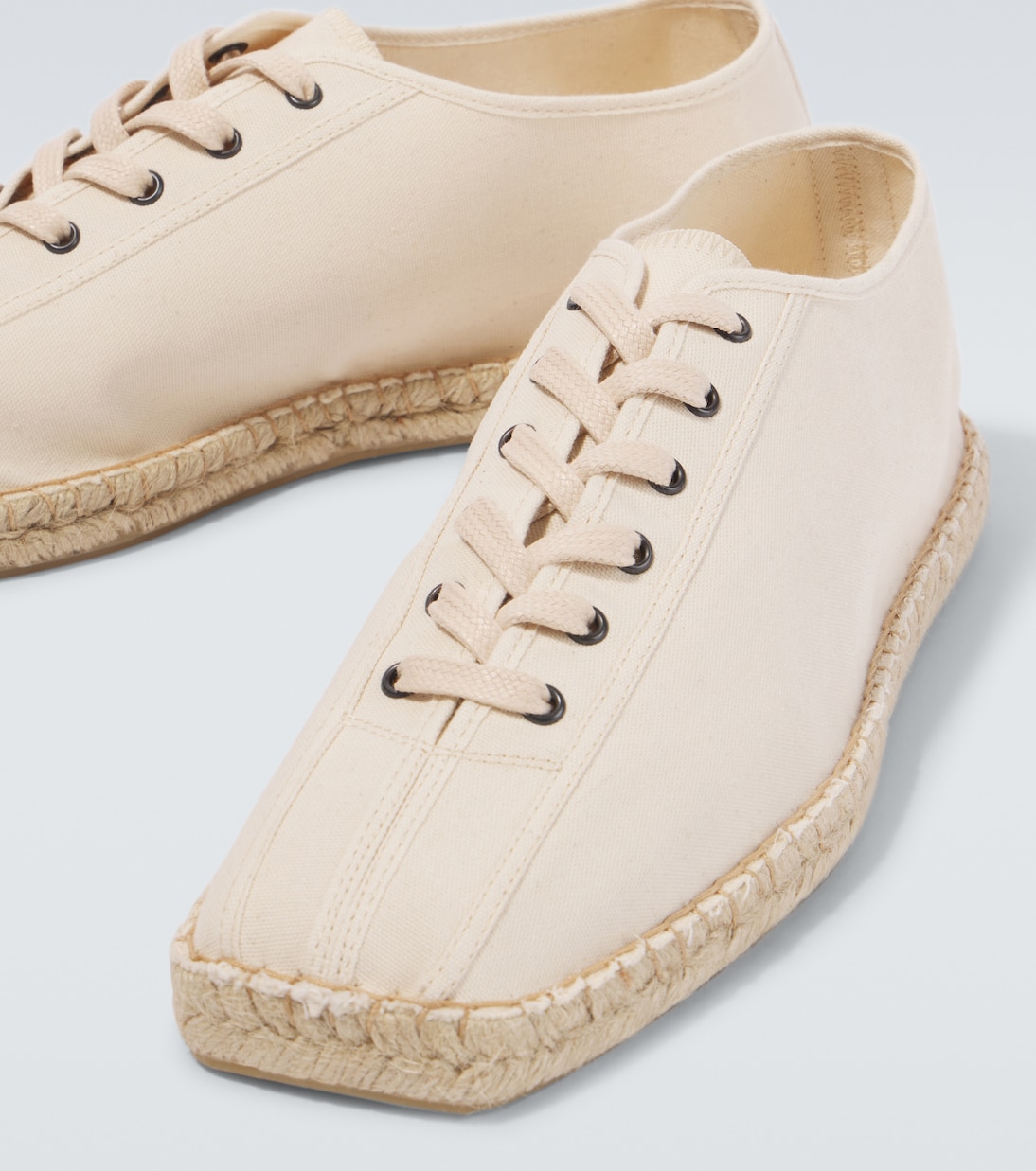Linoleum canvas espadrilles | Lemaire