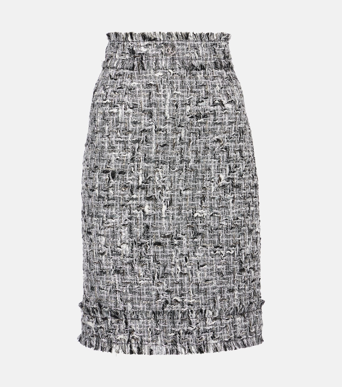 Falda midi de lamé | Dolce&Gabbana
