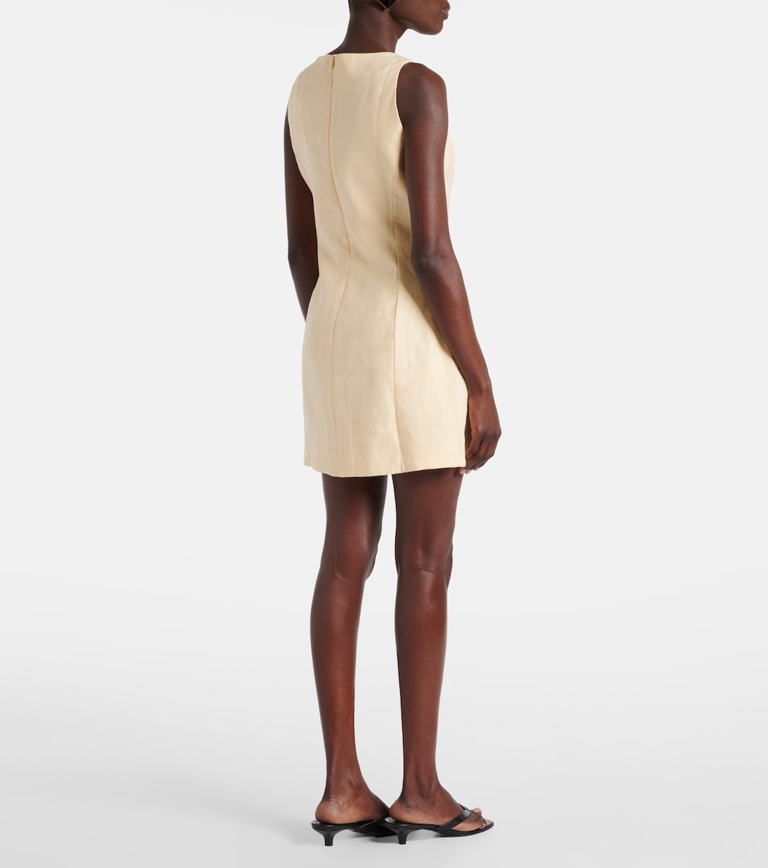 Ambra linen minidress | Faithfull