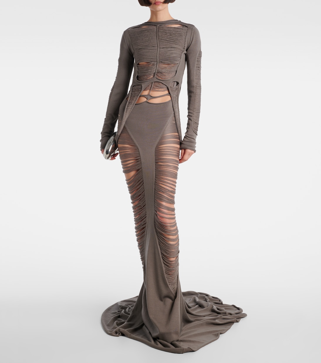 Distressed wool top | Rick Owens