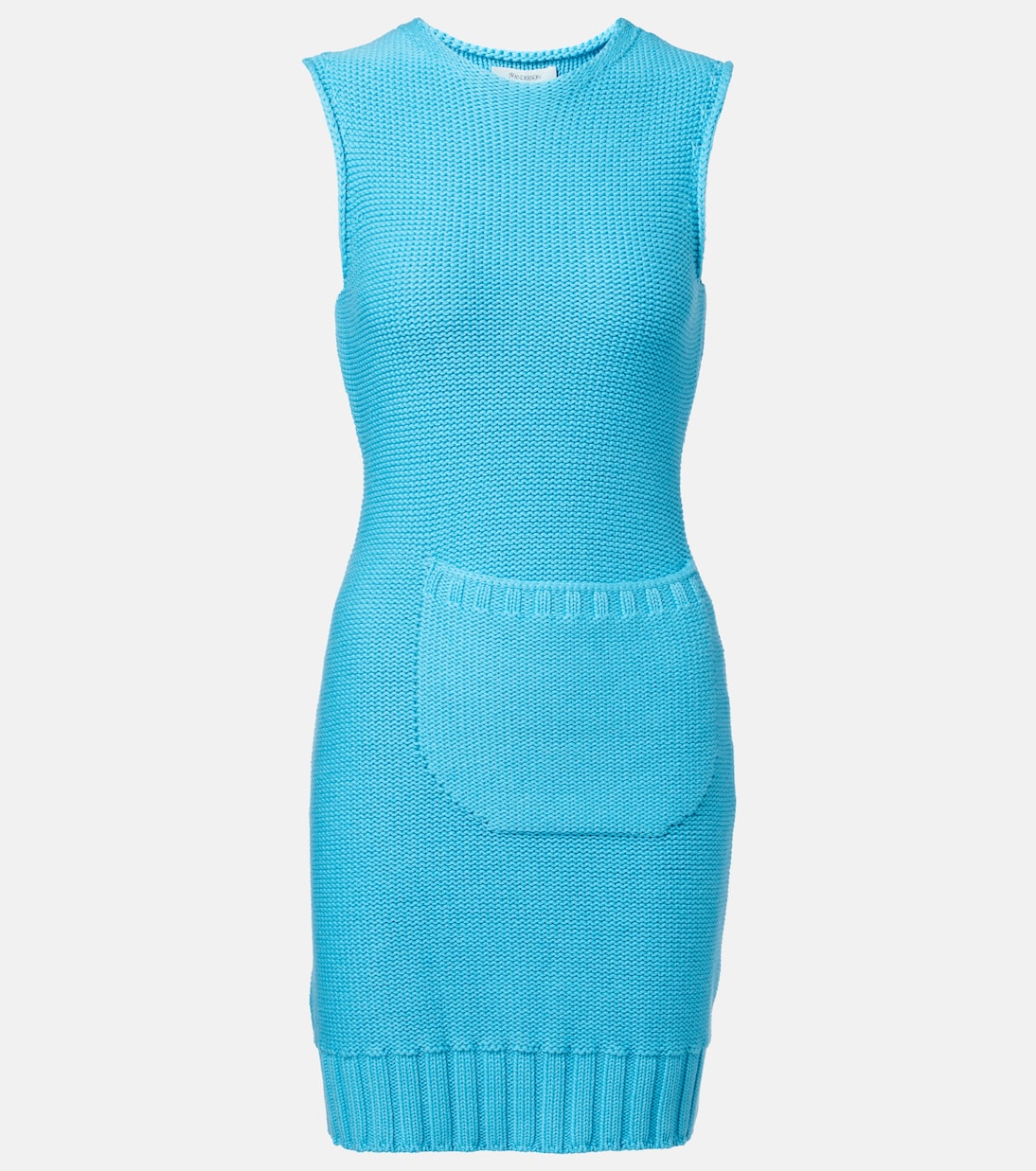 Abito corto in maglia di cotone e lana | JW Anderson