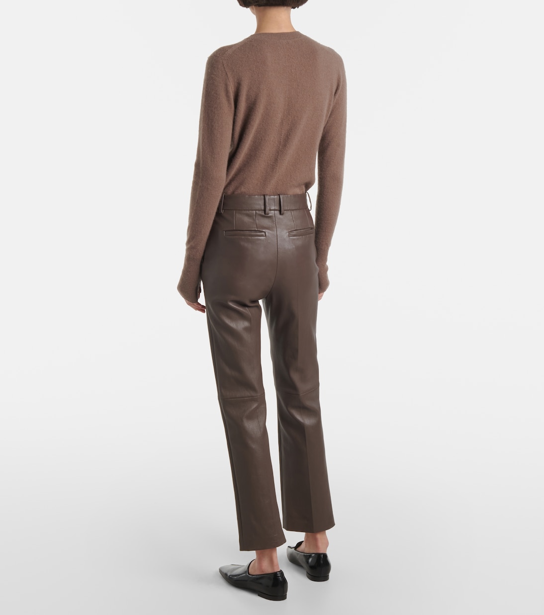 Coleman leather slim pants | Joseph