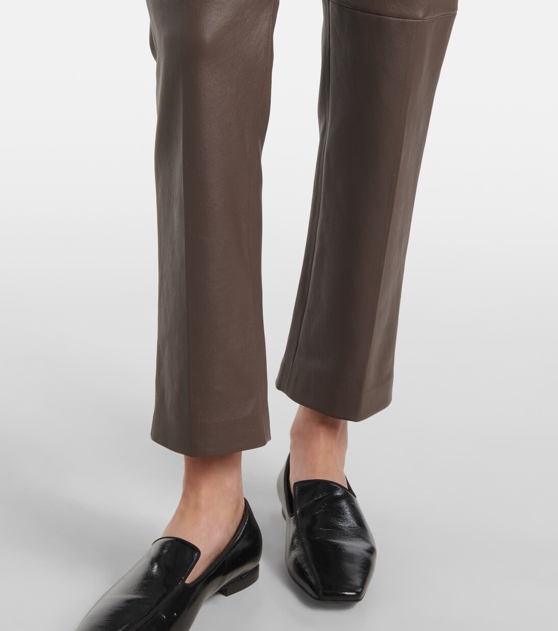 Coleman leather slim pants | Joseph