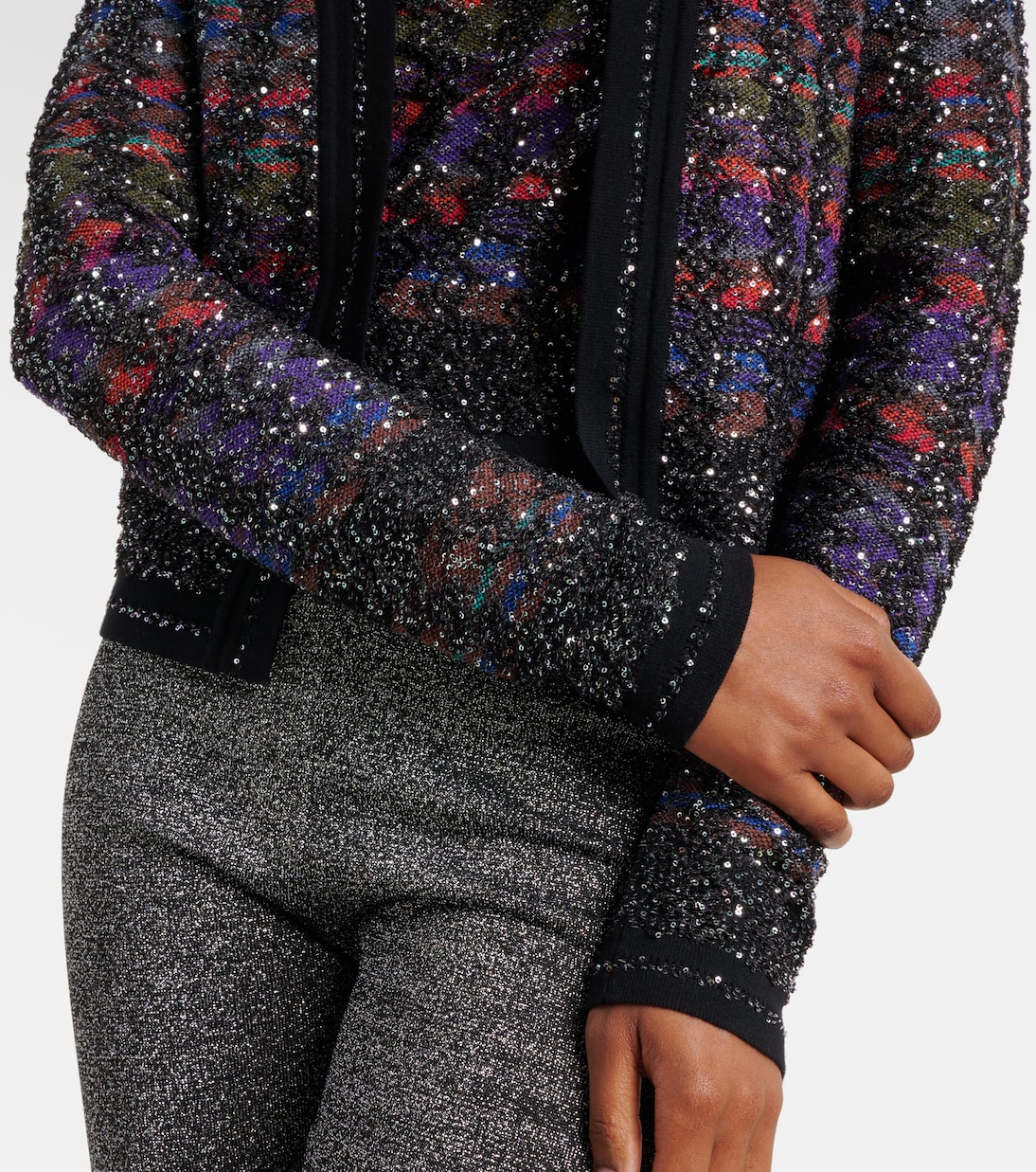 Lamé cardigan | Missoni