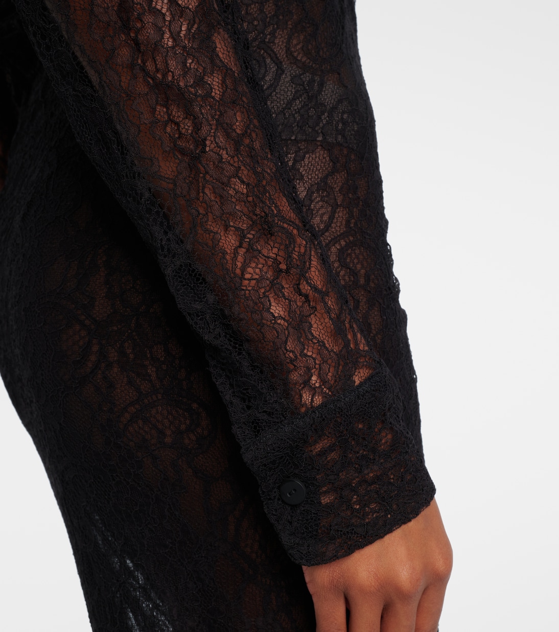 Venus sheer lace gown | Christopher Esber