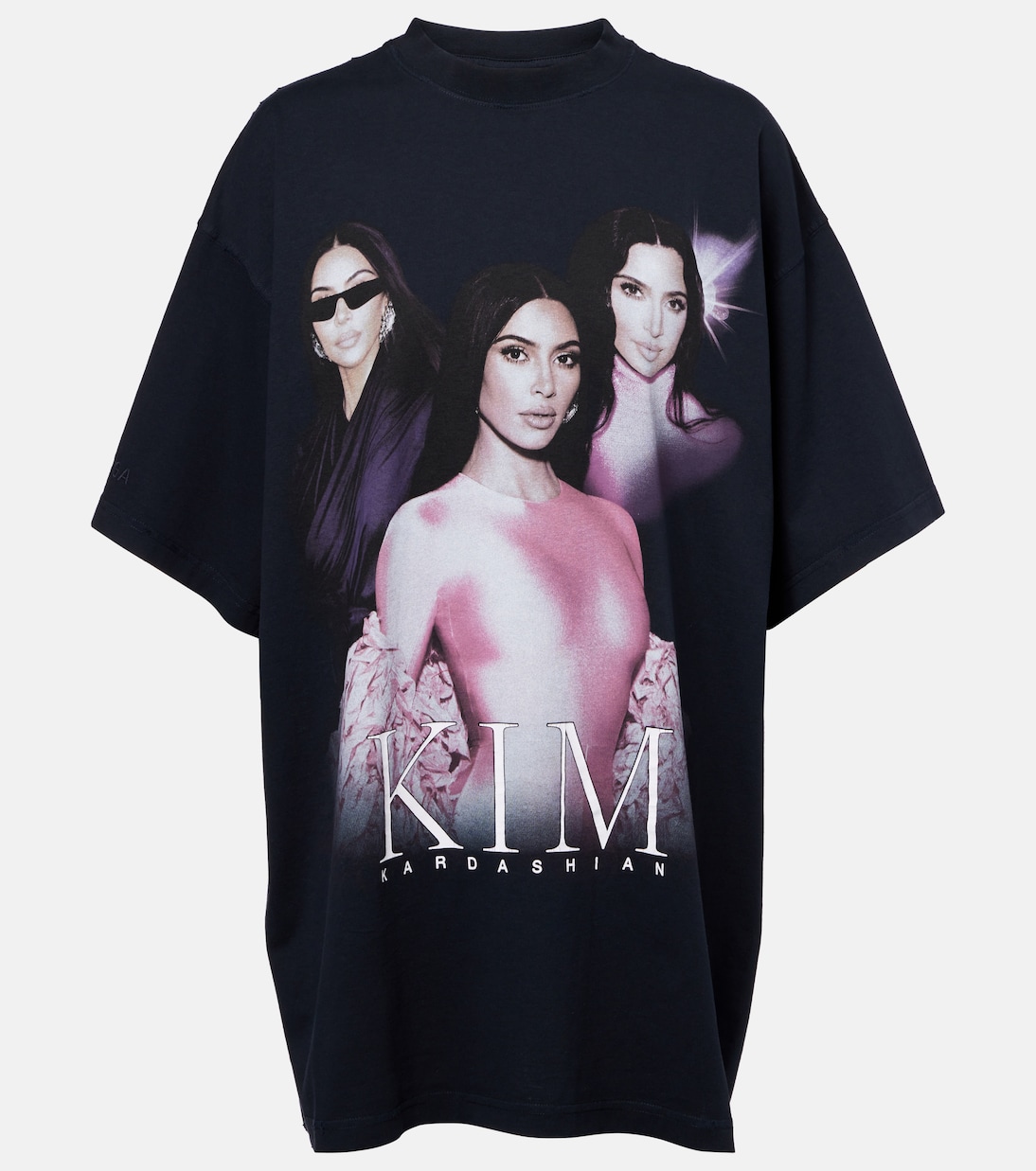 T-shirt oversize Kim K in cotone | Balenciaga