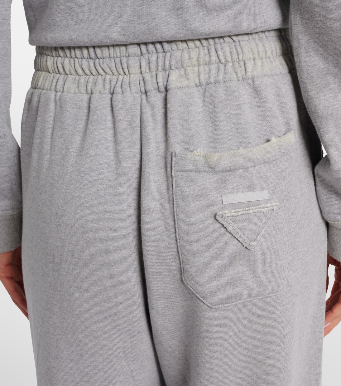 Cotton jersey sweatpants | Prada